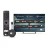 HD+ Smart TV HDMI raktas 4K Ultra HD Android juodas 32GB