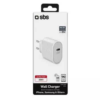 SBS 20W Power Delivery įkroviklis su USB-C