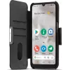 Mobiliojo telefono dėklas Bigben Connected DOROFOLIO8100N juodas, skirtas Doro 8100/8110