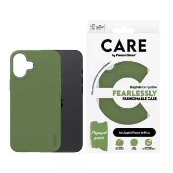 PanzerGlass CARE™ by ® Dėklas Green su MagSafe, iPhone 16 Plus, Žalias