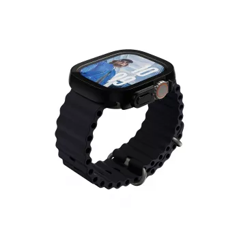 PanzerGlass ® Snappie Full Body Slim Black Apple Watch Ultra 3 | Ultra 2 | Ultra | 49 mm