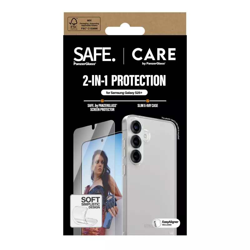 PanzerGlass CARE by Fashion 2-in-1 rinkinys Samsung Galaxy S25+