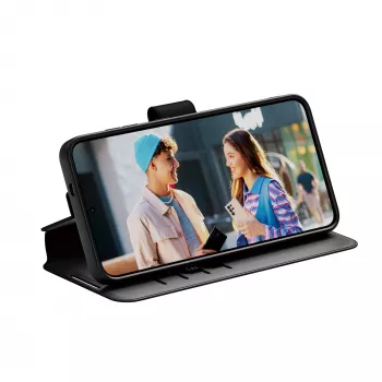Dėklas su pinigine PanzerGlass Samsung Galaxy S25+ Skaidrus su kojeliu