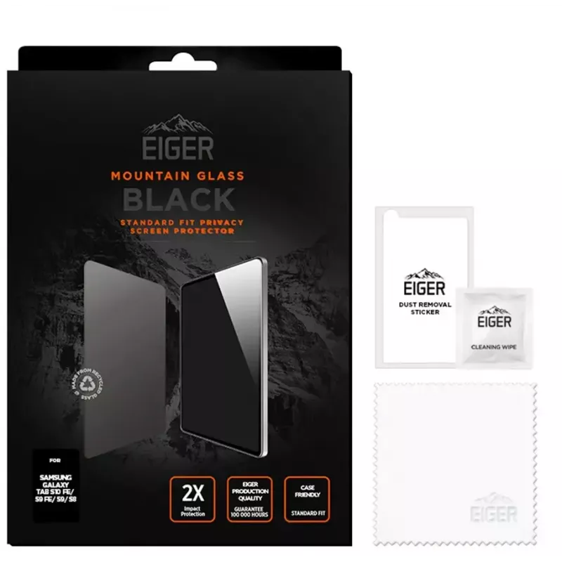 Apsauginis stiklas EIGER EGMSP00329 Samsung Galaxy Tab S7 S9