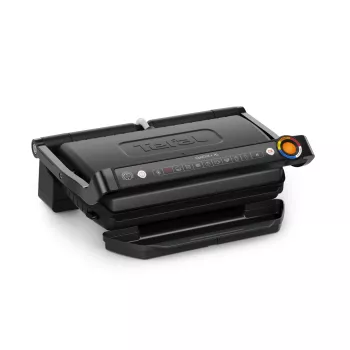Kontaktinė grilio keptuvė Tefal Optigrill+ XL GC727810 2000 W, stačiakampė, reguliuojamas termostatas, juoda, 445×365×175 mm