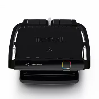 Kontaktinis grilis Tefal OptiGrill Elite GC7508 juodas termoplastinis stačiakampis