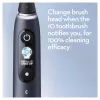 Rotacinė-osciliacinė dantų šepetėlis Oral-B iO 80363731 Juodas Sidabrinis Suaugusiems Dantenų priežiūra Jautrūs dantys Balinimas