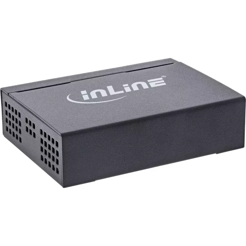 InLine Gigabit tinklo jungiklis 5 prievadų, 1Gb/s, stalinis, metalinis korpusas, be ventiliatoriaus