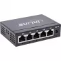 InLine Gigabit tinklo jungiklis 5 prievadų, 1Gb/s, stalinis, metalinis korpusas, be ventiliatoriaus