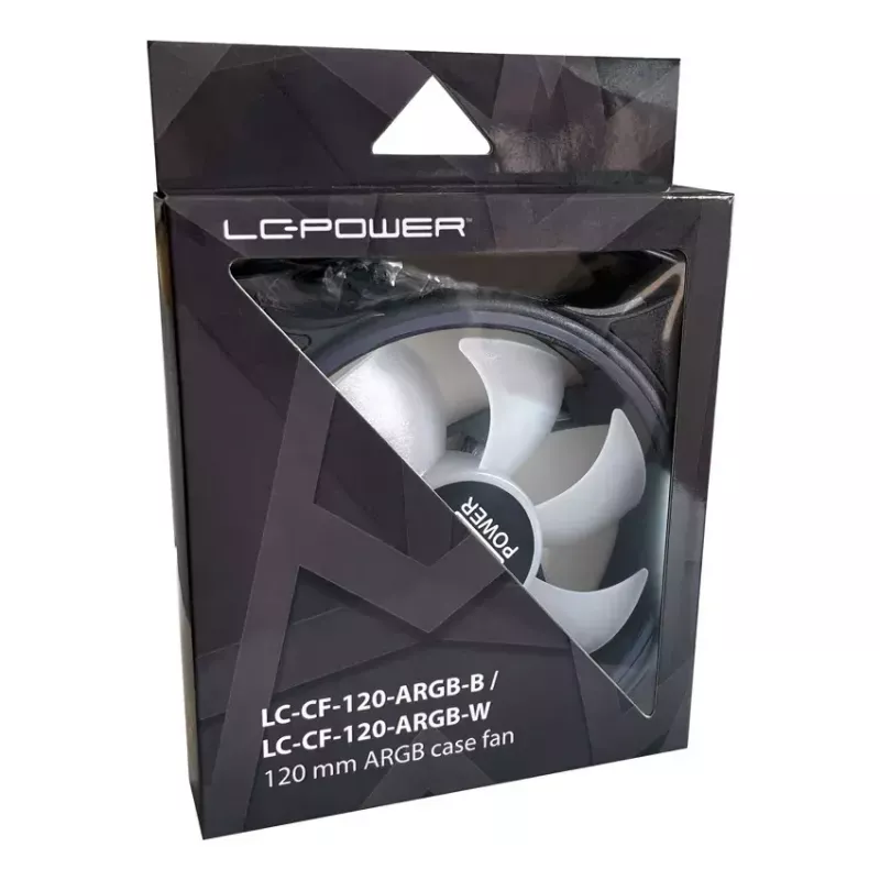 Ventiliatorius LC-Power LC-CF-120-ARGB-B 120 mm ARGB juodas