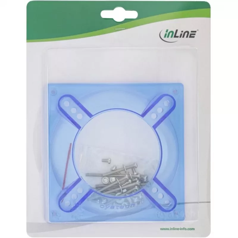 InLine ventiliatoriaus adapteris akrilinis 120 mm į 70/80/90 mm aušintuvui