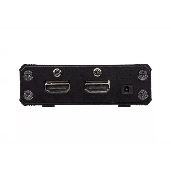 ATEN 3 prievadų True 4K HDMI jungiklis, metalinis, juodas, 60 Hz, iki 5 m, 3840 x 2160, 4096 x 2160