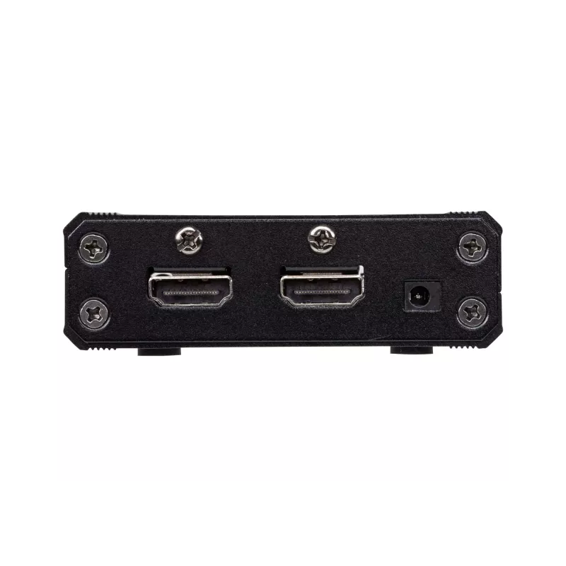 ATEN 3 prievadų True 4K HDMI jungiklis, metalinis, juodas, 60 Hz, iki 5 m, 3840 x 2160, 4096 x 2160