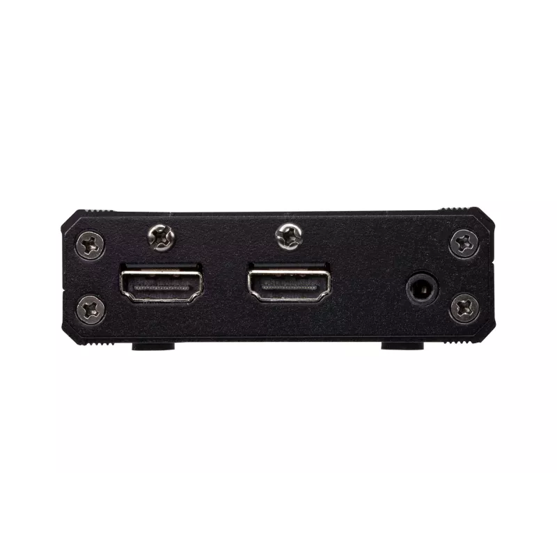 ATEN 3 prievadų True 4K HDMI jungiklis, metalinis, juodas, 60 Hz, iki 5 m, 3840 x 2160, 4096 x 2160