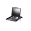 ATEN CL1000N konsolė stelažui 48,3 cm (19 colių) juoda 1U