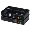 AV KVM prailgintuvas ATEN CE801 — USB True 4K HDMI per Cat6 (4K @ 70 m / FHD @ 100 m), HDMI ir USB Type-A, juodas