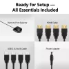 ATEN CS784H 4 prievadų USB 4K HDMI KVMP jungiklis klaviatūrai, pelei, monitoriui
