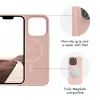 Dėklas dbramante1928 Monaco iPhone 14 Plus Pink Sand