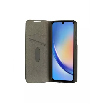 dbramante1928 Oslo dėklas Samsung Galaxy A34, juodos spalvos, piniginės tipo