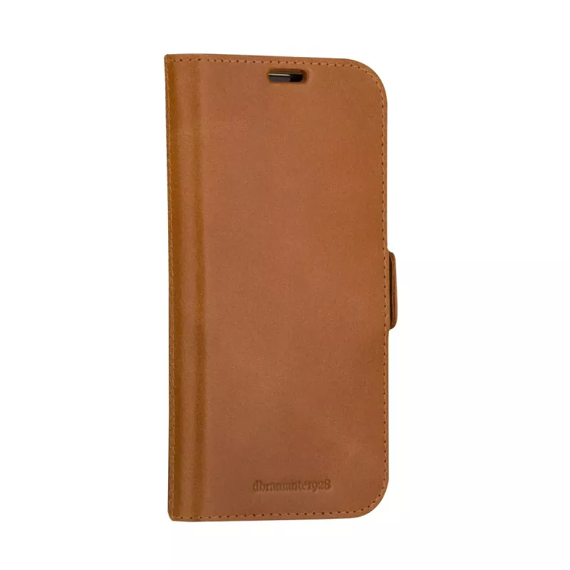 Dėklas-folio dbramante1928 Lynge iPhone 15 Tan Monochromatic Brown