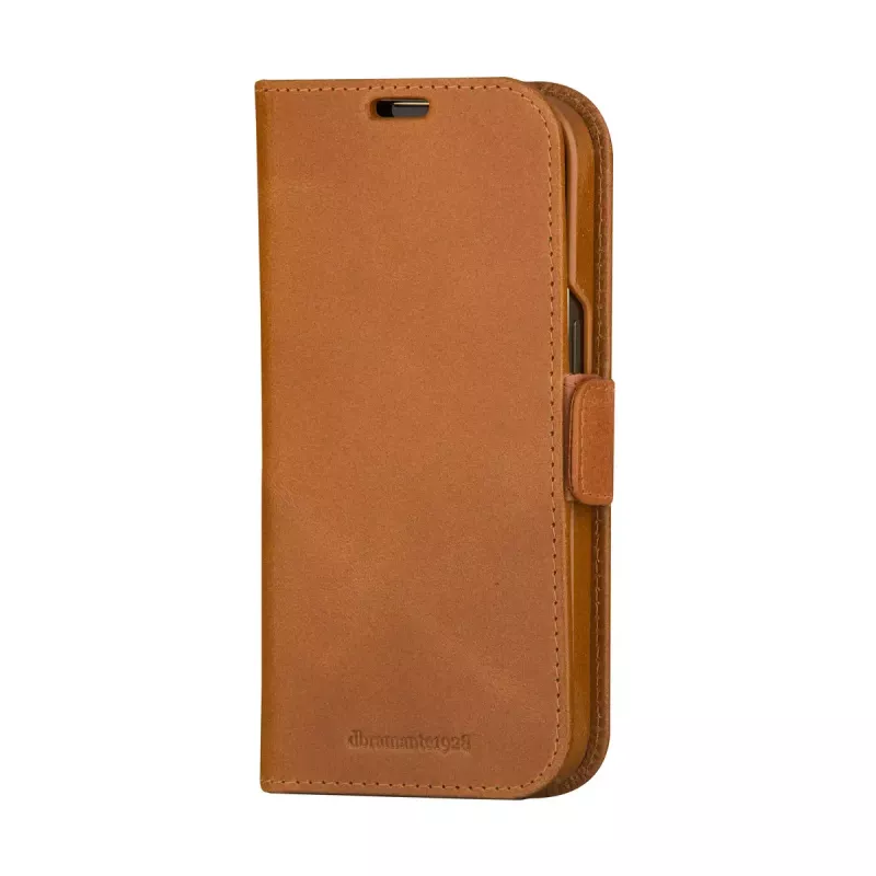 Dėklas-folio dbramante1928 Lynge iPhone 15 Tan Monochromatic Brown
