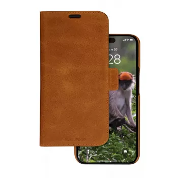 Dėklas-folio dbramante1928 Lynge iPhone 15 Tan Monochromatic Brown