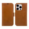 Folio dėklas dbramante1928 Lynge iPhone 15 Pro Ruda spalva