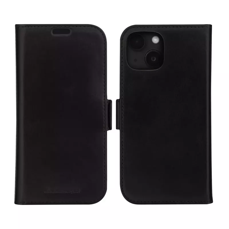 Dėklas su pinigine dbramante1928 Lynge iPhone 15 Plus juoda