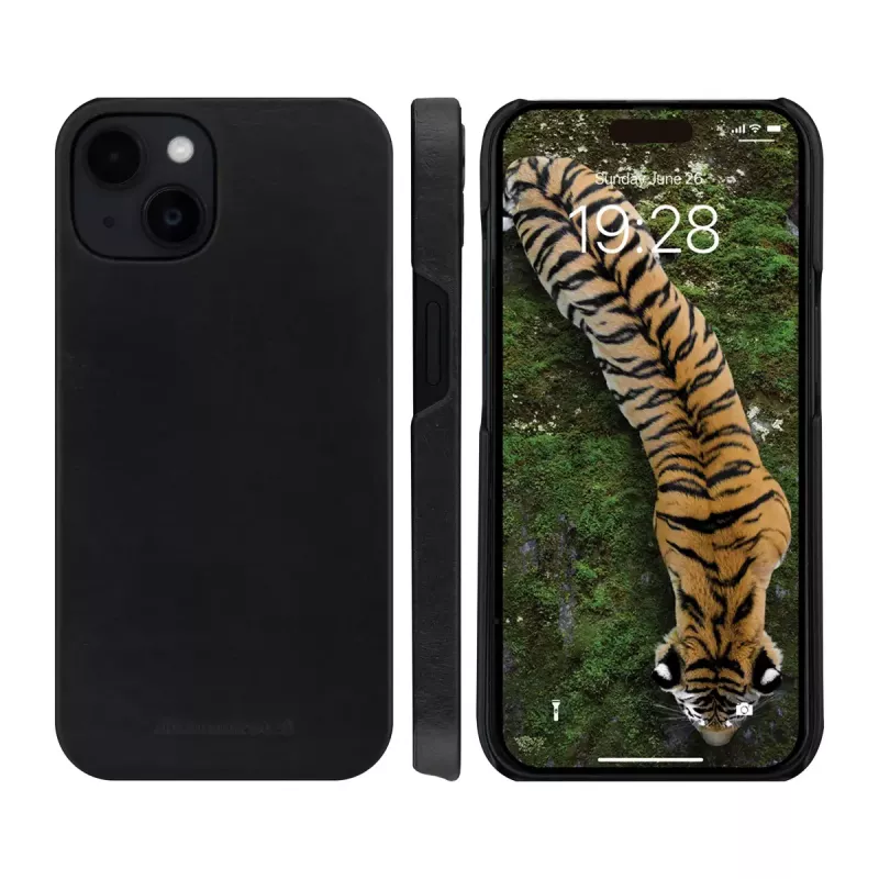 Dėklas su pinigine dbramante1928 Lynge iPhone 15 Plus juoda