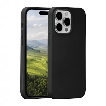 Dėklas dbramante1928 Monaco iPhone 15 Pro Max Night Black