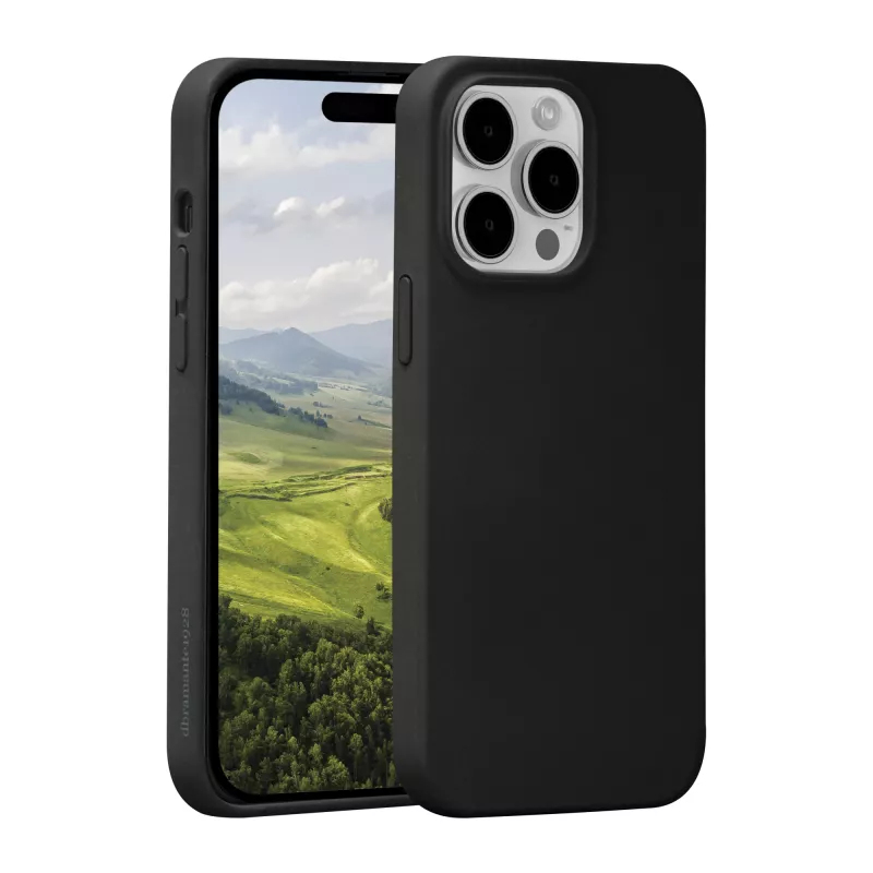 Dėklas dbramante1928 Monaco iPhone 15 Pro Max Night Black
