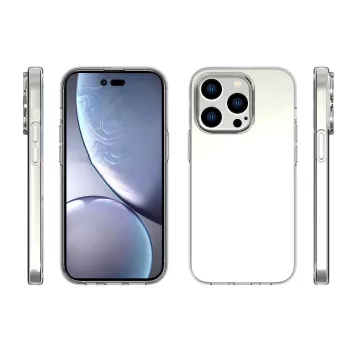 eSTUFF ES67100006-BULK apsauginis dėklas iPhone 14 Pro, skaidrus, 15,5 cm (6,1 inch)