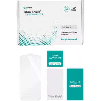 eSTUFF ES501432-50BULK skaidrus stiklinis apsauginis ekrano stikliukas Apple iPhone 17 Air (50 vnt.)