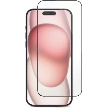 eSTUFF INFINITE iPhone 17 Air Pilnas Ekrano Apsauginis Stiklas, Atsparus Įbrėžimams ir Smūgiams, Grūdintas Stiklas