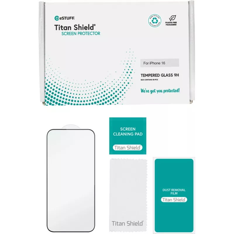 eSTUFF ES501433-50BULK stiklinė apsauginė plėvelė mobiliesiems telefonams (50 vnt. pakuotėje)