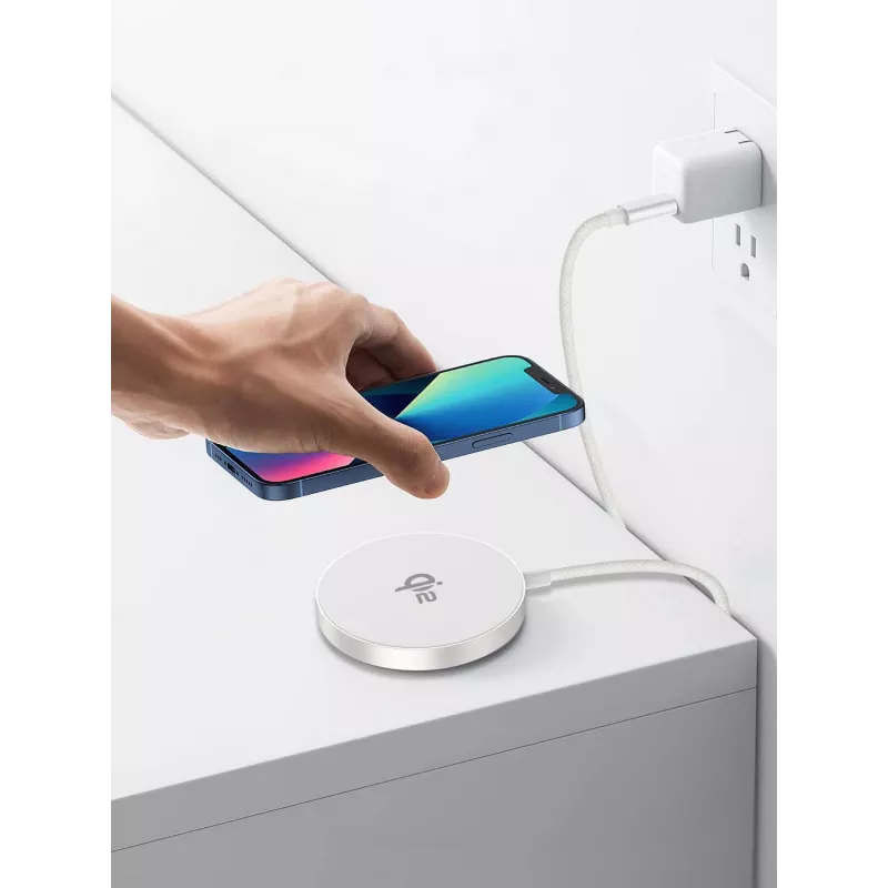 Belaidis įkroviklis eSTUFF ES638300 su magnetiniu fiksavimu, kabelio ilgis 1,2 m