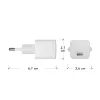 dbramante1928 re-charge Pro sieninis įkroviklis USB-C 25W - baltas