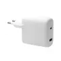 Įkroviklis d bramante re-charge Pro EU – Vidinis AC 110–240V, USB‑C 65W + USB‑A 18W, Baltas