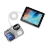 Belaidė įkrovimo stotelė Veho DS-7 sidabrinė Qi 3 įrenginiams USB Type-C 10W