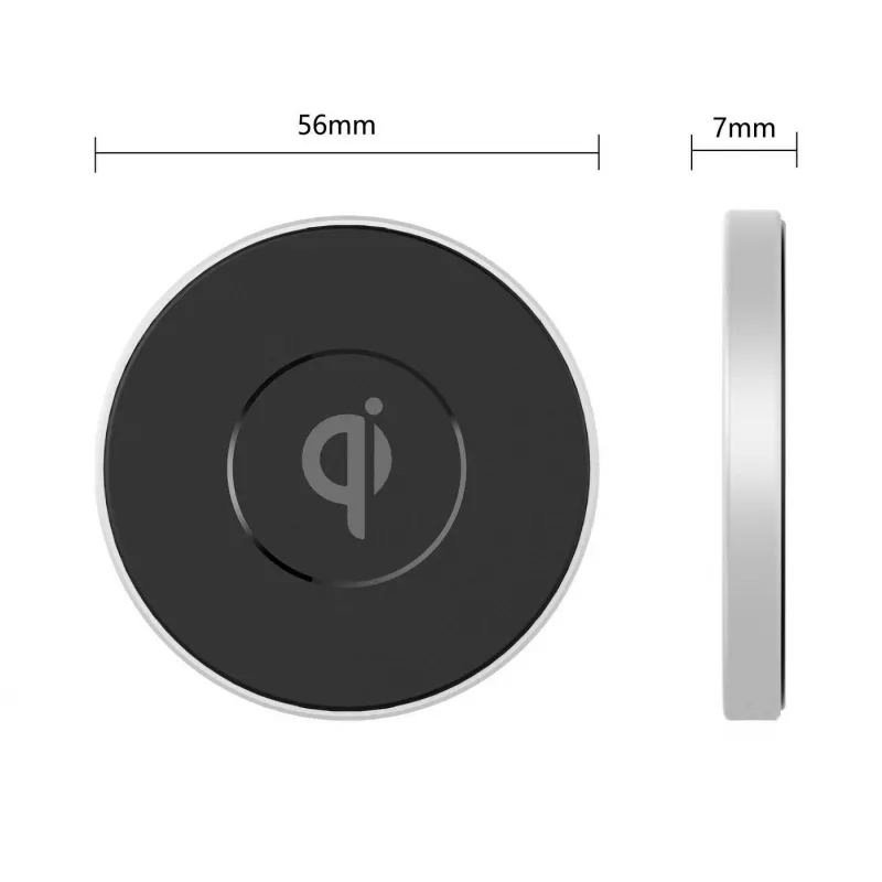 eSTUFF ES638100 belaidis įkroviklis mobiliesiems telefonams, aliuminis, 15 W, greitasis įkrovimas, Qi/MagSafe, 1,2 m laidas