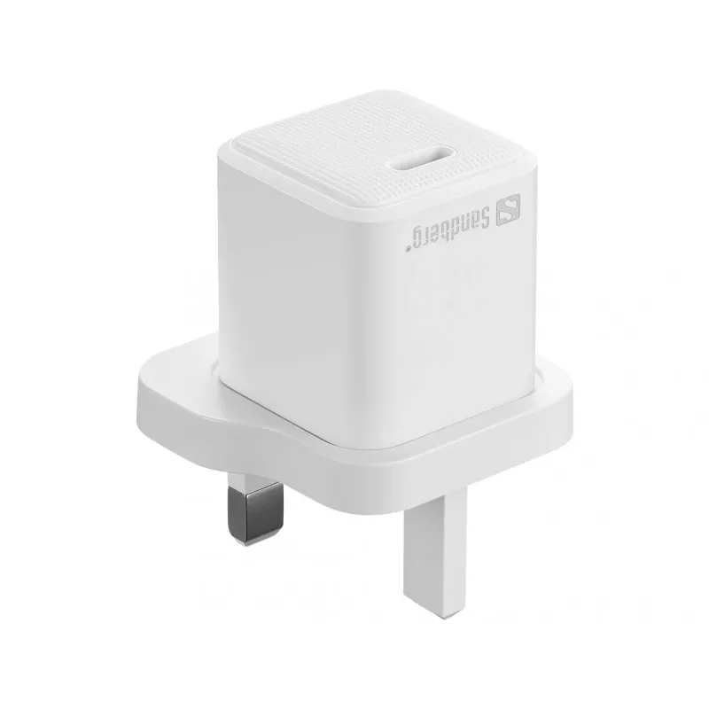 USB-C įkroviklis SANDBERG 441-64 20W JK kištukas – greitas USB Power Delivery įkrovimas
