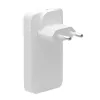 dbramante1928 Pro - EU/US plonas įkroviklis - USB-C 65W+USB-A 30W - baltas