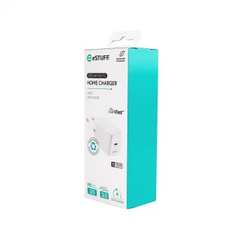 eSTUFF INFINITE ES637046 USB-C sieninis įkroviklis EU 45W GaN