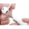Valymo rinkinys Sandberg Cleaning Pen Kit, skirtas AirPods, pilkai baltas