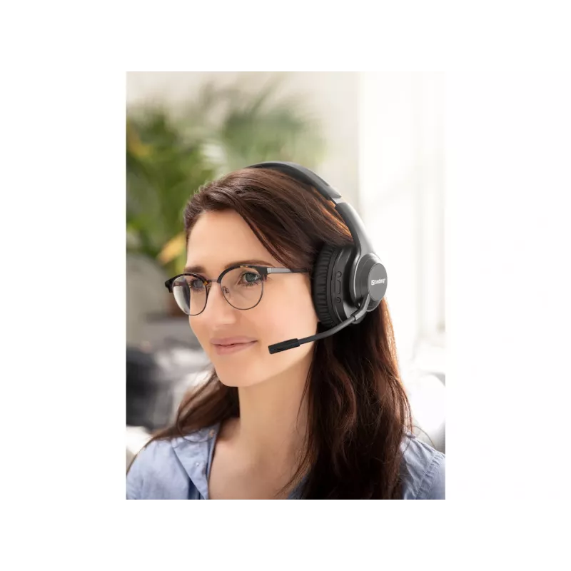 Belaidės ausinės Sandberg Wireless Headset ANC+ENC Pro
