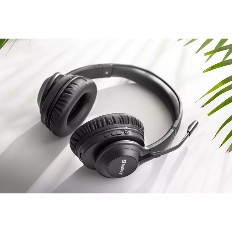 Belaidės ausinės Sandberg Wireless Headset ANC+ENC Pro