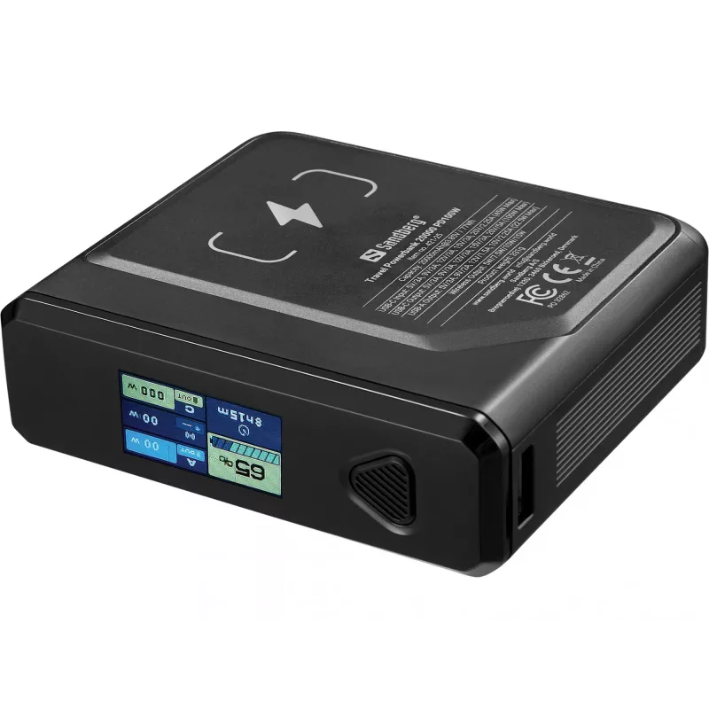 Nešiojamas įkroviklis Sandberg Travel Powerbank 20000 PD100W, 20000 mAh