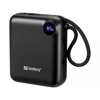 Nešiojamas įkroviklis Sandberg Powerbank 10000 PD20W Connect, 10000 mAh