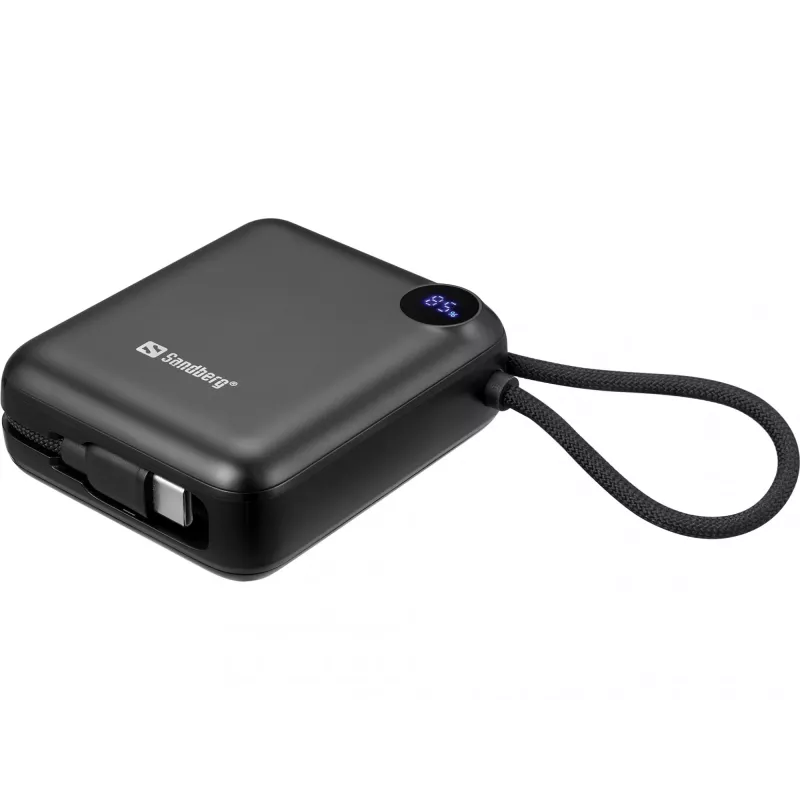 Nešiojamas įkroviklis Sandberg Powerbank 10000 PD20W Connect, 10000 mAh