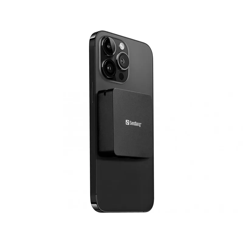 Nešiojama baterija Sandberg 3in1 Magnet Powerbank 5000, 5000 mAh